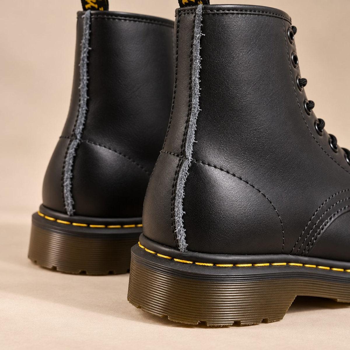 Bottes à lacets unisexes en cuir véritable 3