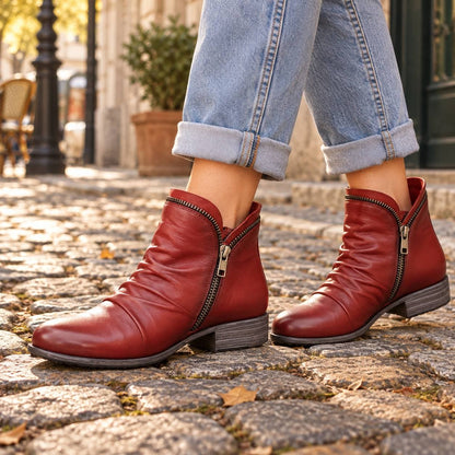 Bottines femme en simili cuir pour l'automne, intemporelles et polyvalentes 3