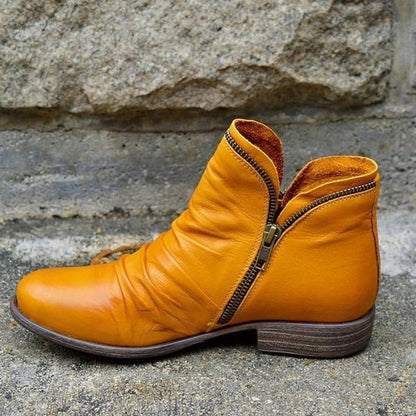Bottines femme en simili cuir pour l'automne, intemporelles et polyvalentes 8