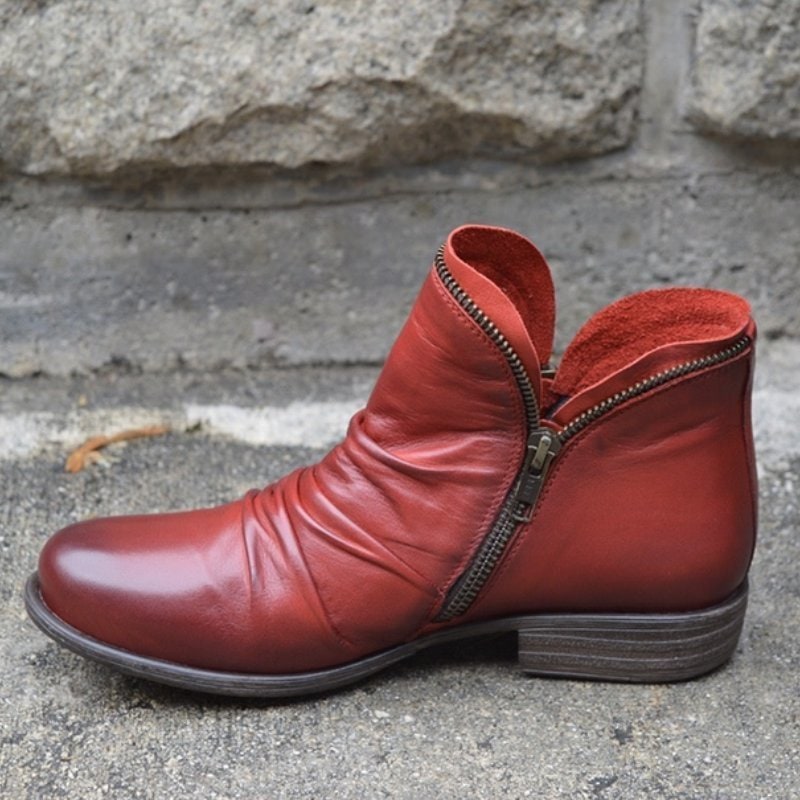 Bottines femme en simili cuir pour l'automne, intemporelles et polyvalentes 9