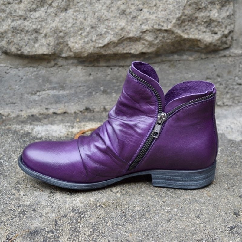 Bottines femme en simili cuir pour l'automne, intemporelles et polyvalentes 10