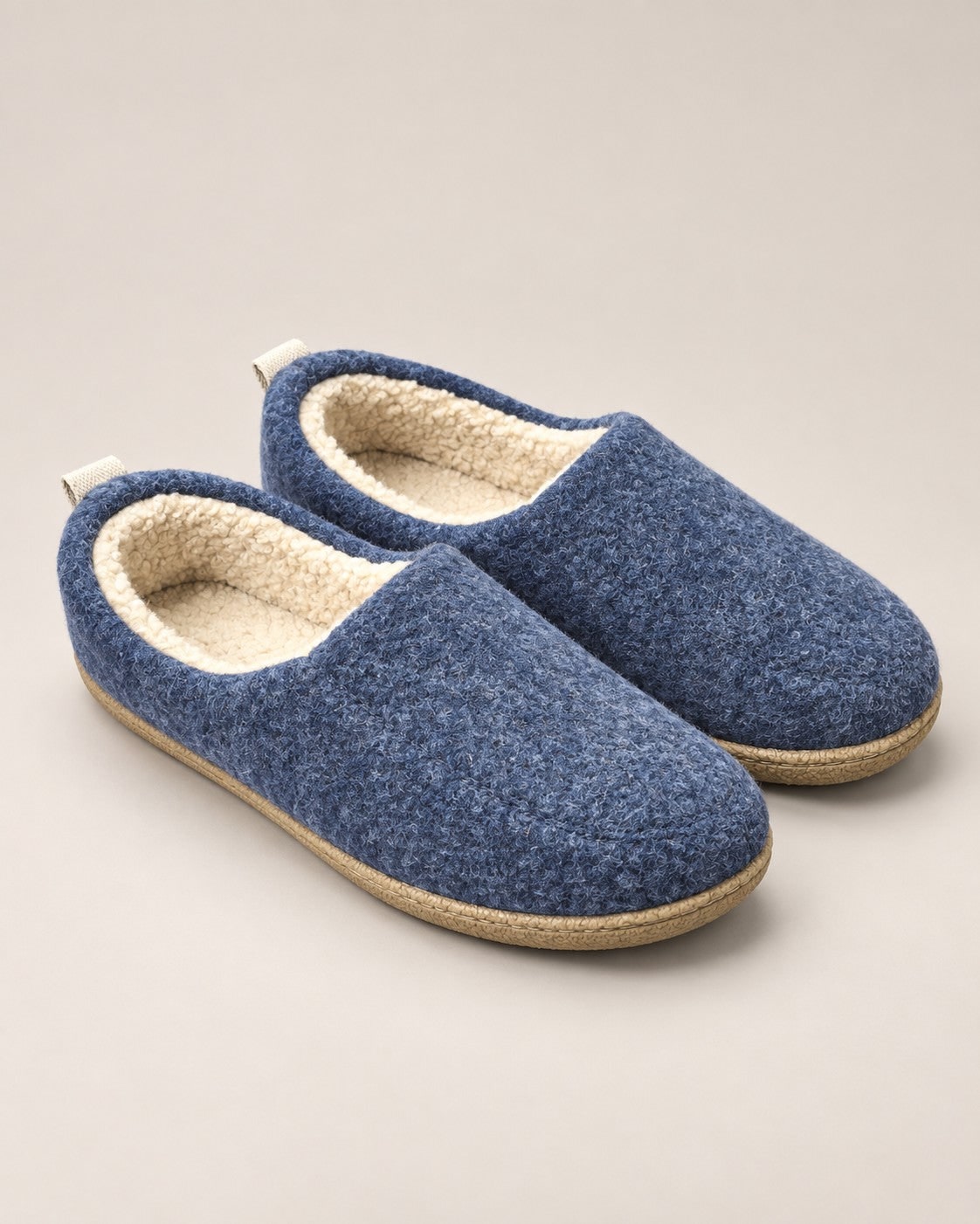Chaussons orthopédiques unisexes, pantoufles chaudes doublées polaire 1