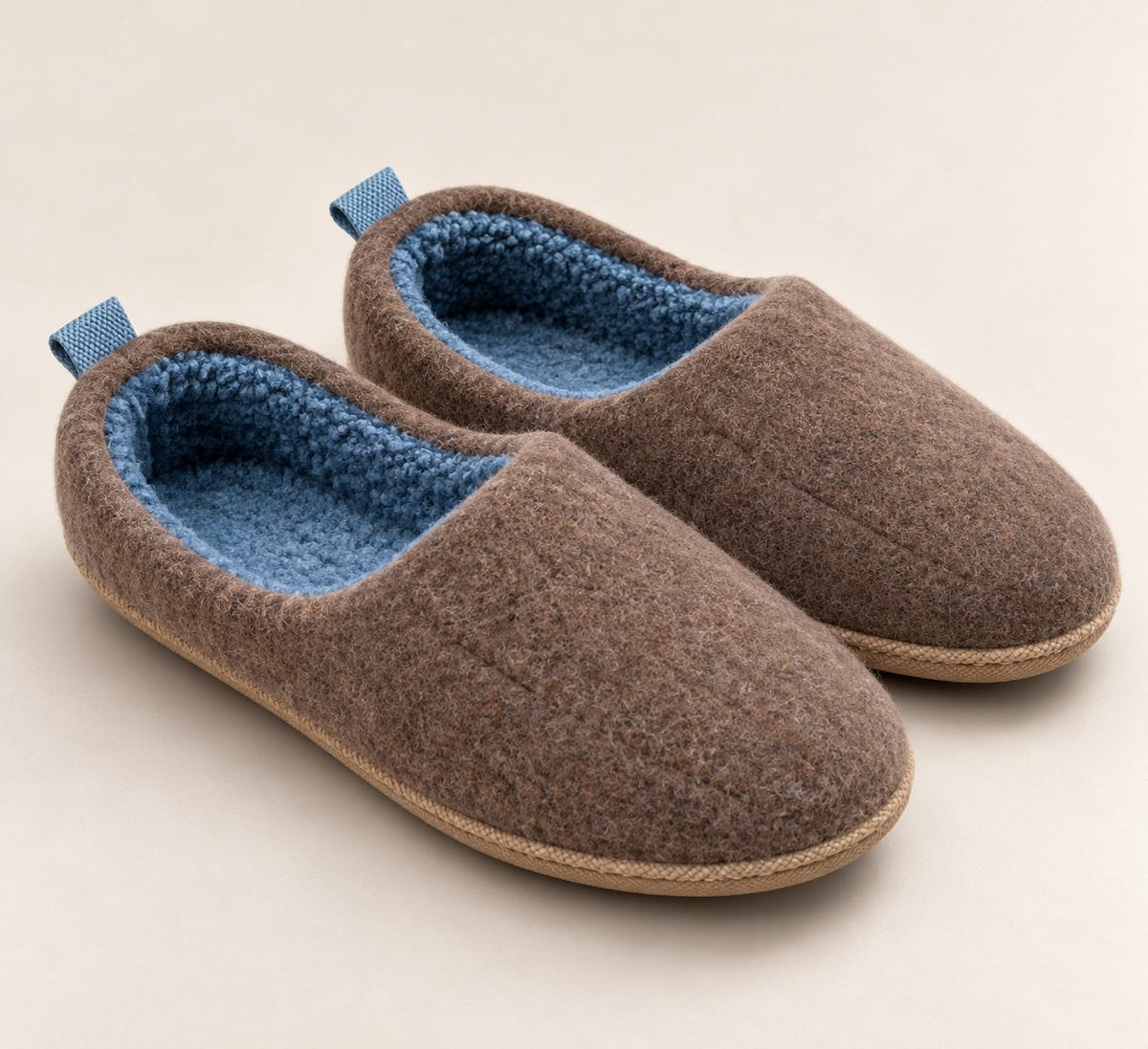 Chaussons orthopédiques unisexes, pantoufles chaudes doublées polaire 3