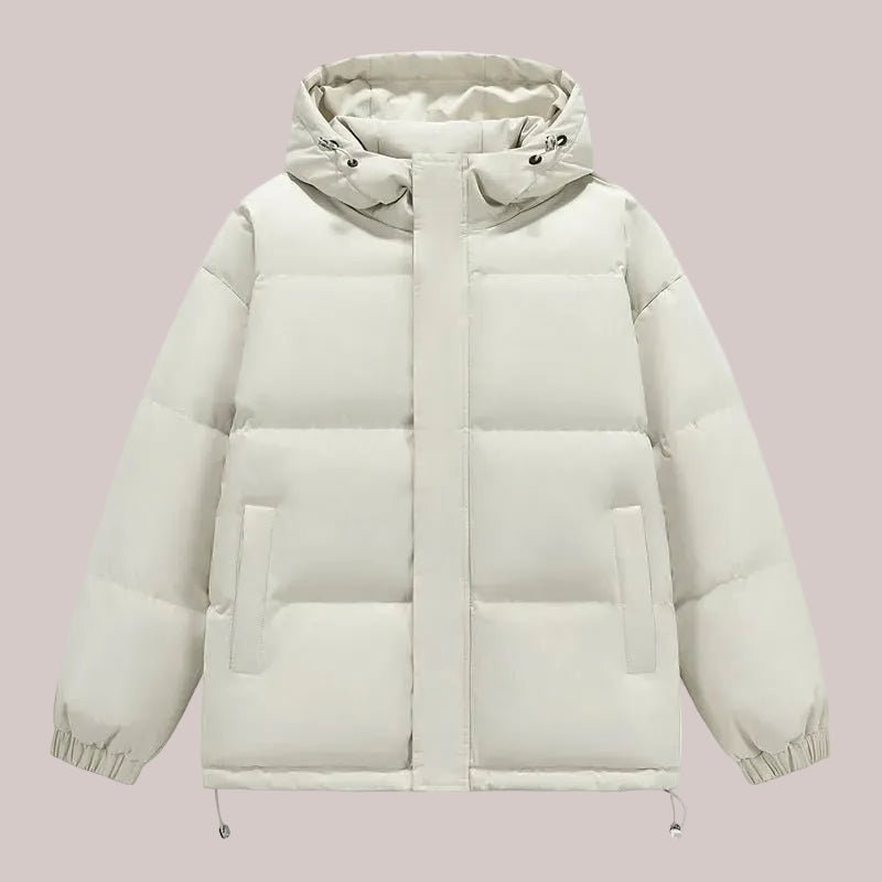 Chloé | Femme Ample Capuche Épaules Tombantes Hiver Doudoune 1