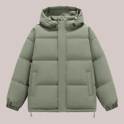 Chloé | Femme Ample Capuche Épaules Tombantes Hiver Doudoune 2