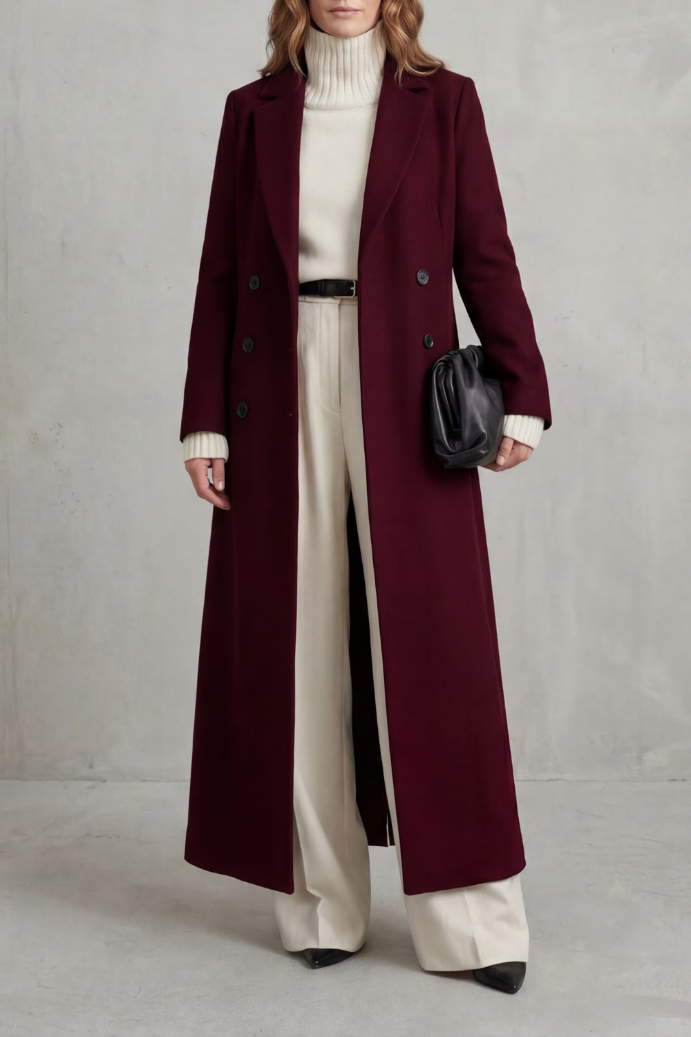 Manteau long ajusté pour femme, coupe classique et chaleur intemporelle 6