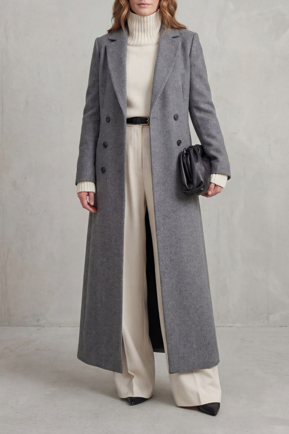 Manteau long ajusté pour femme, coupe classique et chaleur intemporelle 7