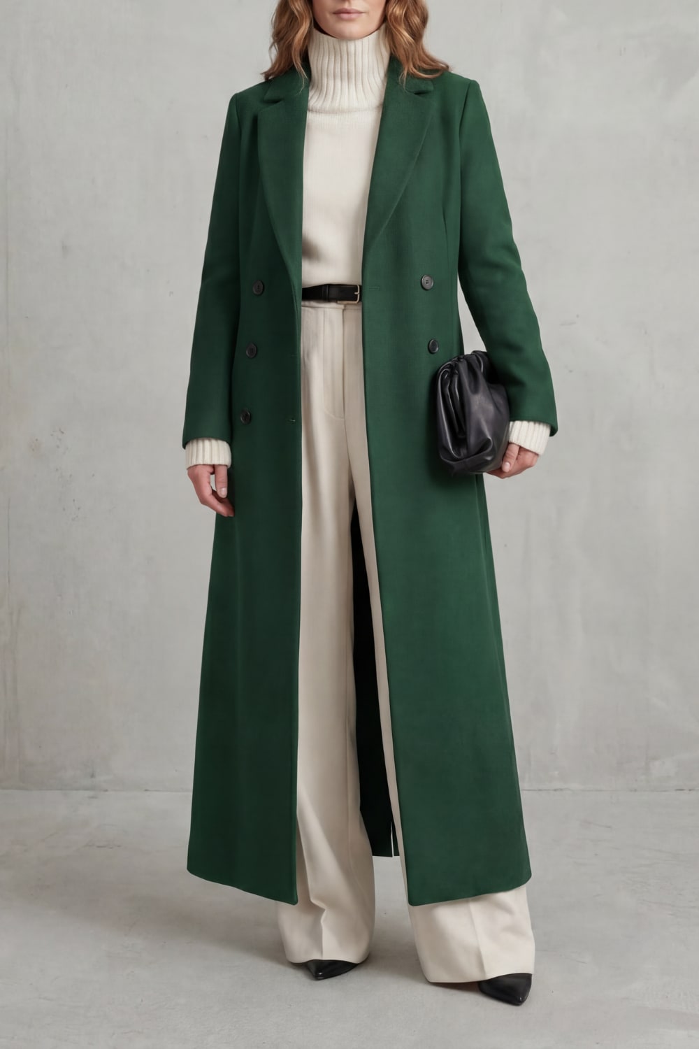 Manteau long ajusté pour femme, coupe classique et chaleur intemporelle 8