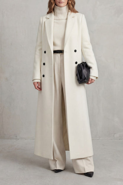 Manteau long ajusté pour femme, coupe classique et chaleur intemporelle 9